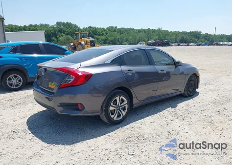 2016 Honda Civic Lx из США, поврежденный, VIN 19XFC2F50GE077971